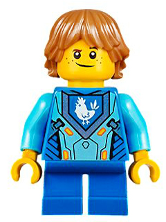 LEGO Minifigure-Robin - without Armor-Nexo Knights-NEX036-Creative Brick Builders